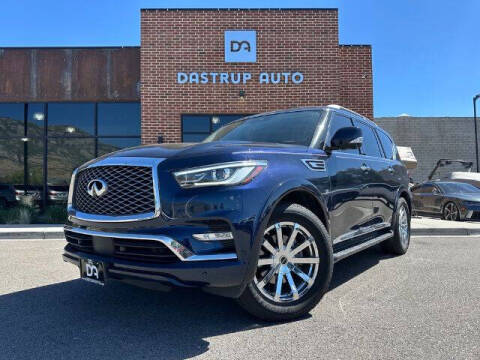 2020 Infiniti QX80 for sale at Dastrup Auto in Lindon UT