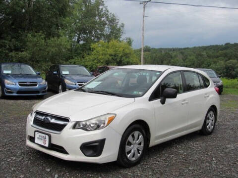 2014 Subaru Impreza for sale at CROSS COUNTRY ENTERPRISES in Hop Bottom PA