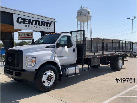 2018 Ford F-750 Super Duty for sale at CENTURY TRUCKS & VANS in Grand Prairie TX