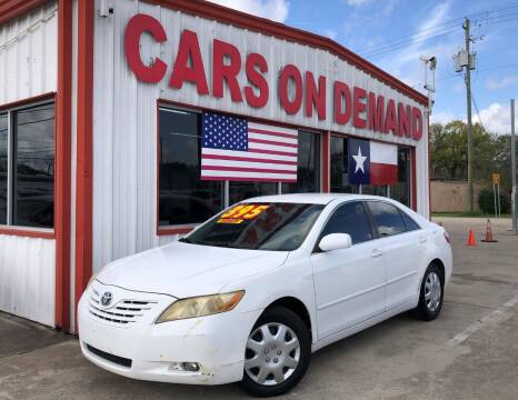2009 Toyota Camry for sale at Cars On Demand 3 in Pasadena TX
