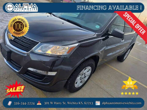 2015 Chevrolet Traverse for sale at ALPHA AUTOMOTIVE LLC in Wichita KS