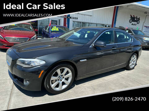 2012 BMW 5 Series for sale at Ideal Car Sales in Los Banos CA