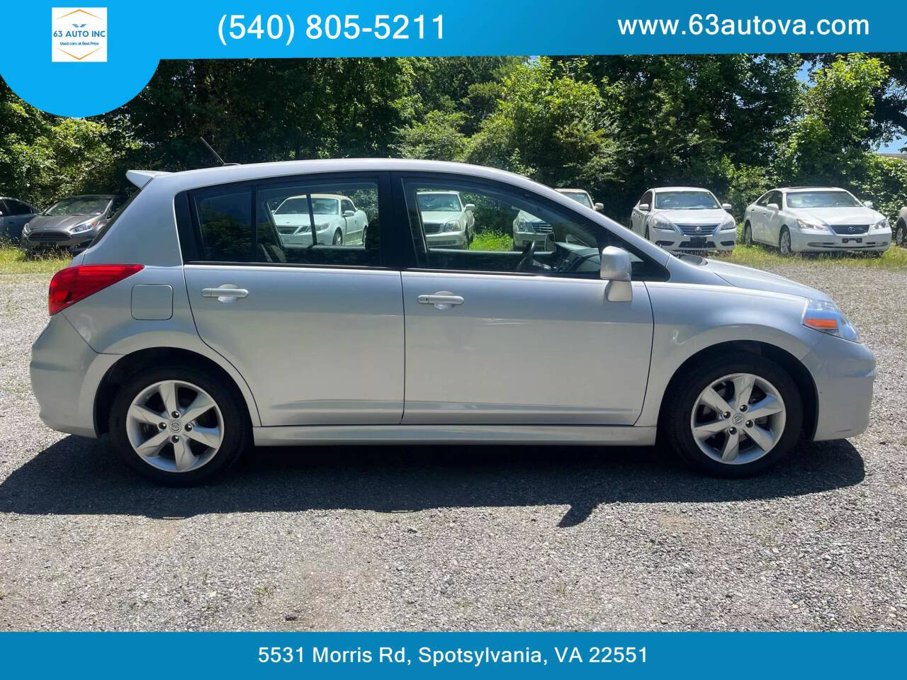 2011 Nissan Versa for sale at 63 Auto Inc in Spotsylvania, VA