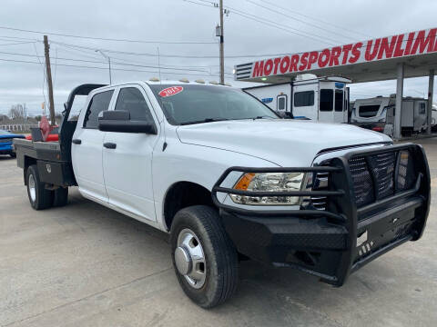 2015 RAM 3500 for sale at Motorsports Unlimited - Trucks in McAlester OK