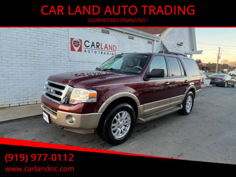 2012 Ford Expedition for sale at CAR LAND  AUTO TRADING in Raleigh NC