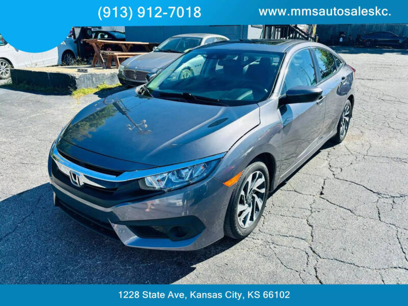 2016 Honda Civic for sale at M&M's Auto Sales & Detail in Kansas City KS