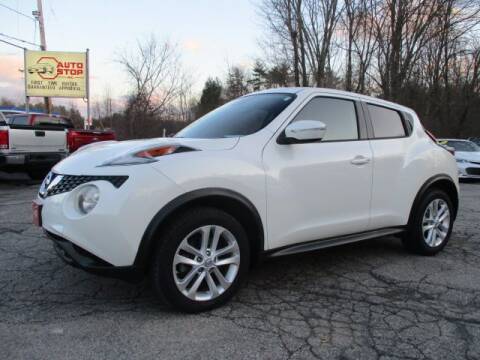 2015 Nissan JUKE for sale at AUTO STOP INC. in Pelham NH
