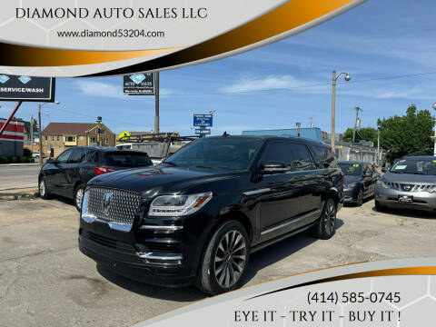 2021 Lincoln Navigator L for sale at DIAMOND AUTO SALES LLC in Milwaukee WI