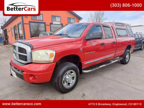 2006 Dodge Ram 3500 for sale at Better Cars in Englewood CO
