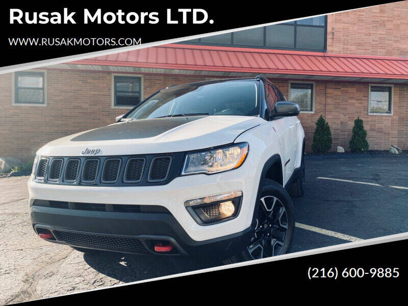 2019 Jeep Compass for sale at Rusak Motors LTD. in Cleveland OH