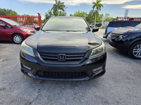 2014 Honda Accord for sale at 1st Klass Auto Sales in Hollywood FL