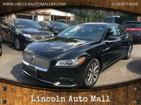 2019 Lincoln Continental for sale at Lincoln Auto Mall in Brooklyn NY