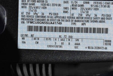 2025 Ford Escape Active