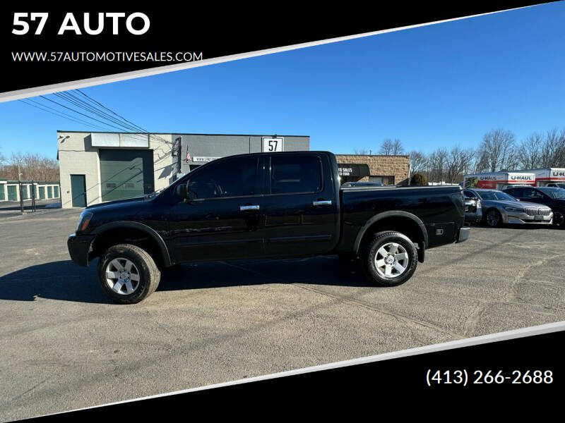 2007 Nissan Titan for sale at 57 AUTO in Feeding Hills MA