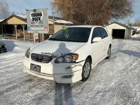 2008 Toyota Corolla for sale at Young Buck Automotive in Rexburg ID