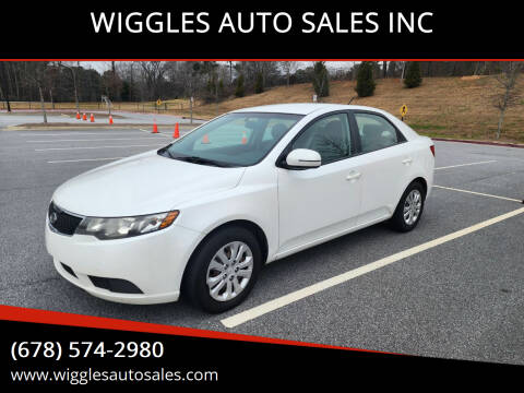 2013 Kia Forte for sale at WIGGLES AUTO SALES INC in Mableton GA