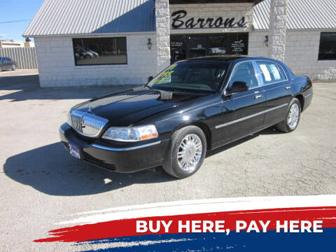 2011 Lincoln Town Car for sale at Barron's Auto Enterprise - Barron's Auto Hillsboro in Hillsboro TX
