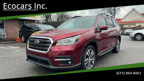 2020 Subaru Ascent for sale at Ecocars Inc. in Nashville TN