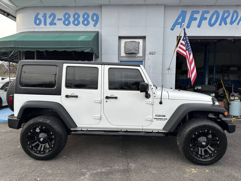 2016 Jeep Wrangler Unlimited Sport
