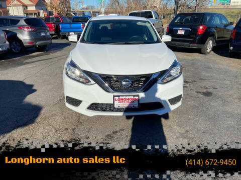2019 Nissan Sentra for sale at Longhorn auto sales llc in Milwaukee WI