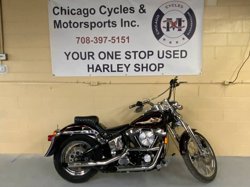 1995 Harley-Davidson FXSTS SPRINGER SOFTAIL for sale at CHICAGO CYCLES & MOTORSPORTS INC. in Batavia IL