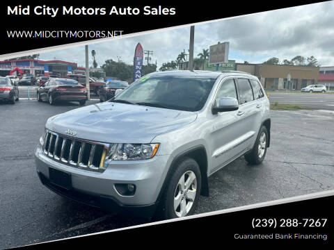 2012 Jeep Grand Cherokee for sale at Mid City Motors Auto Sales in Fort Myers FL
