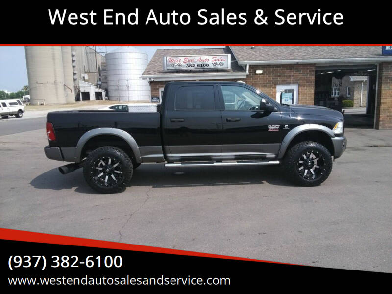 2012 RAM 2500 for sale at West End Auto Sales & Service in Wilmington OH