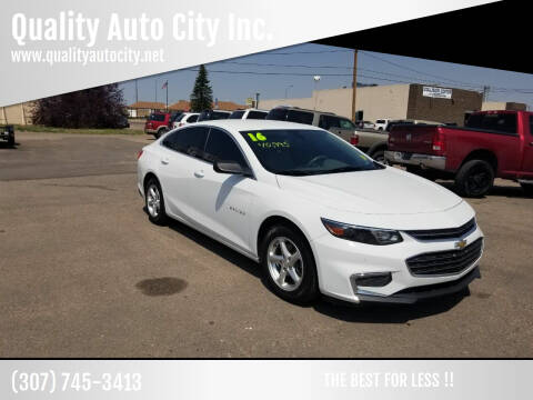 2016 Chevrolet Malibu for sale at Quality Auto City Inc. in Laramie WY
