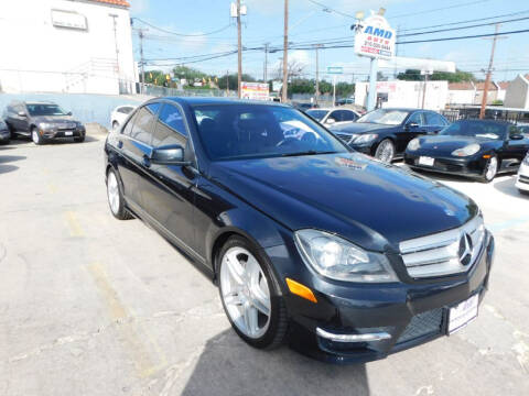 2012 Mercedes-Benz C-Class for sale at AMD AUTO in San Antonio TX