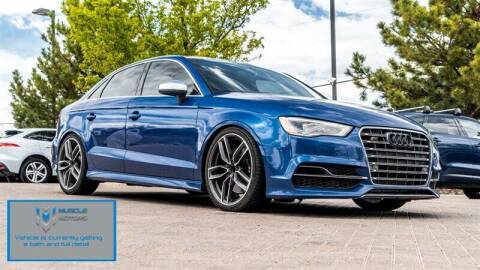 2016 Audi S3 for sale at MUSCLE MOTORS AUTO SALES INC in Reno NV
