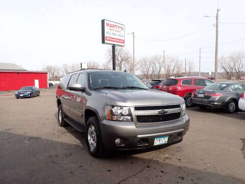 2012 Chevrolet Suburban for sale at Marty's Auto Sales in Savage MN