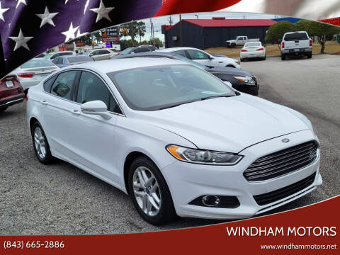 2016 Ford Fusion for sale at Windham Motors in Florence SC