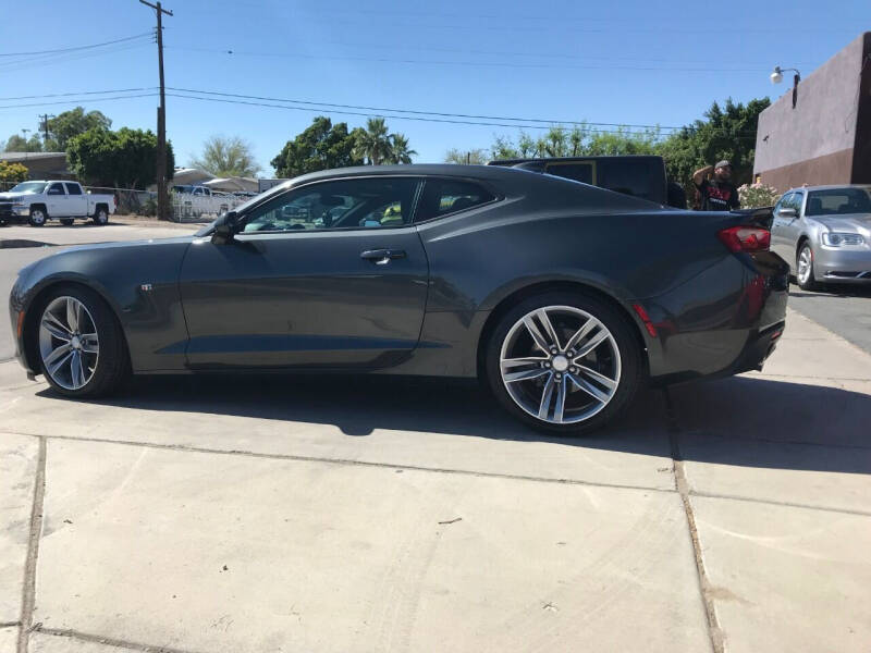 2018 Chevrolet Camaro for sale at CURIEL'S AUTO SALES LLC in Yuma AZ