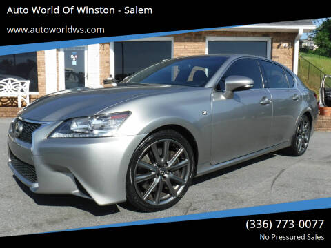 Lexus Gs 350 For Sale In Winston Salem Nc Auto World Of Winston Salem