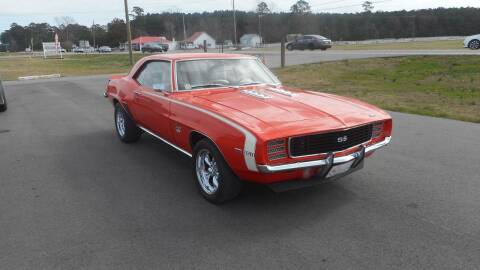 1969 Chevrolet Camaro for sale at Classic Connections in Greenville NC