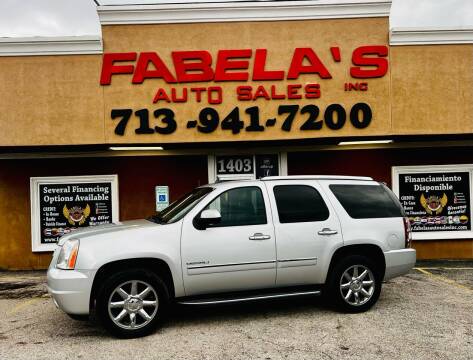 2013 GMC Yukon for sale at Fabela's Auto Sales Inc. in South Houston TX