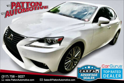 2016 Lexus IS 300 for sale at Patton Automotive in Sheridan IN