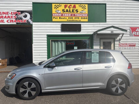 2016 Volkswagen e-Golf SE