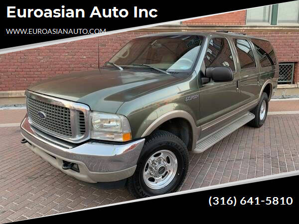 2000 Ford Excursion for sale at Euroasian Auto Inc in Wichita KS