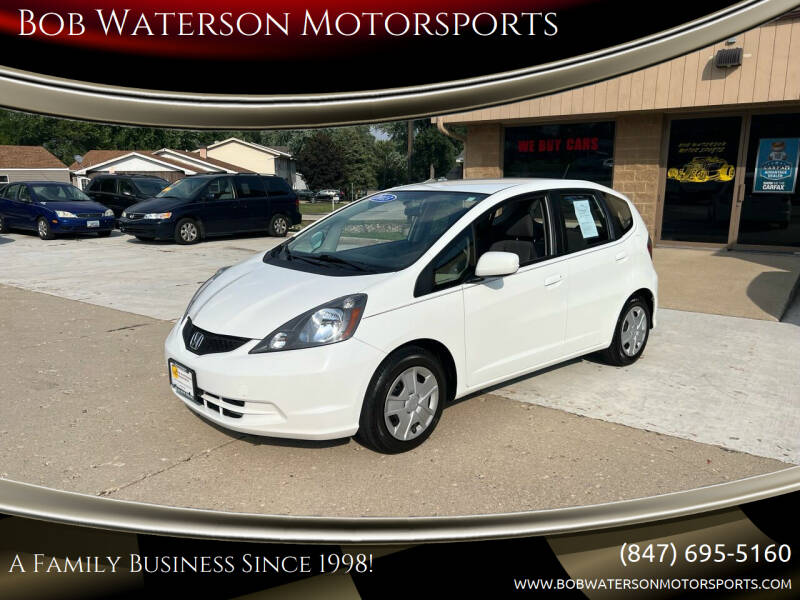 2013 Honda Fit for sale at Bob Waterson Motorsports in South Elgin IL