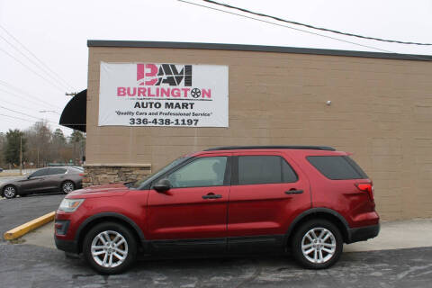 2017 Ford Explorer for sale at Burlington Auto Mart in Burlington NC