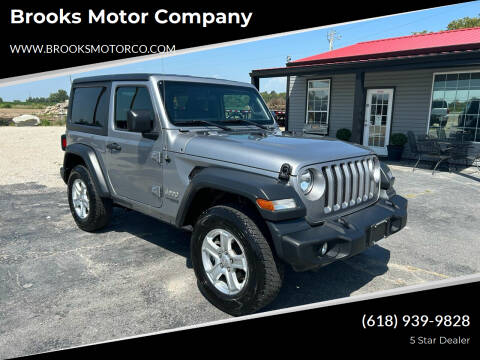 2019 Jeep Wrangler for sale at Brooks Motor Company in Columbia IL