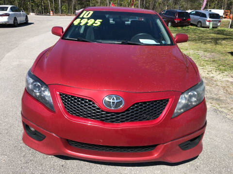 2010 Toyota Camry for sale at County Line Car Sales Inc. in Delco NC