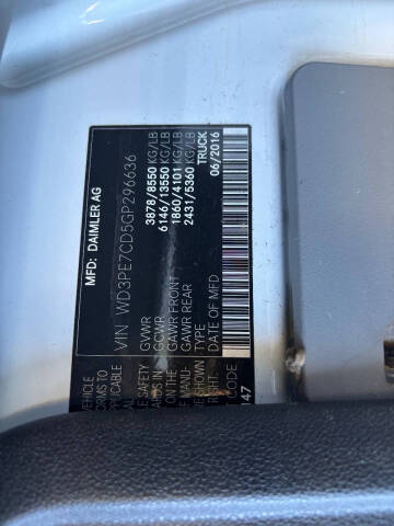 2016 Mercedes-Benz Sprinter 2500