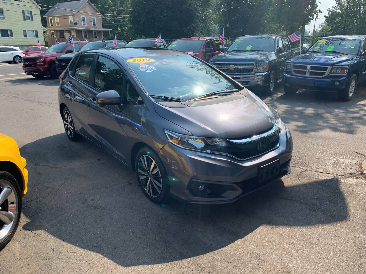 2019 Honda Fit Gris Hatchback Tracción delantera 7 velocidades TVC
