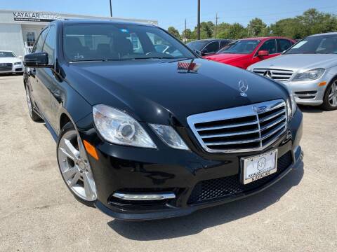 2012 Mercedes-Benz E-Class for sale at KAYALAR MOTORS in Houston TX