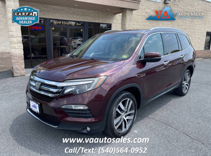 2017 Honda Pilot for sale at Va Auto Sales in Harrisonburg VA