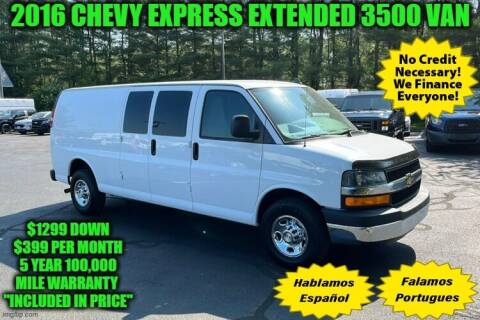 2016 Chevrolet Express for sale at D&D Auto Sales, LLC in Rowley MA