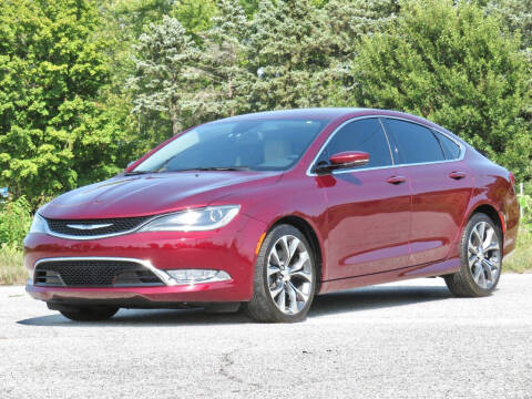 2015 Chrysler 200 for sale at Tonys Pre Owned Auto Sales in Kokomo IN