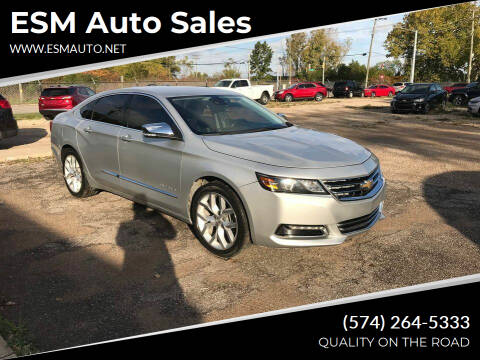 2016 Chevrolet Impala for sale at ESM Auto Sales in Elkhart IN